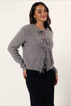 Knit Cozy Long-Sleeve Cardigan