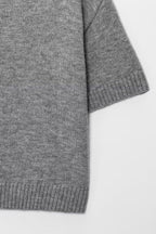 Short Sleeve Knit Top