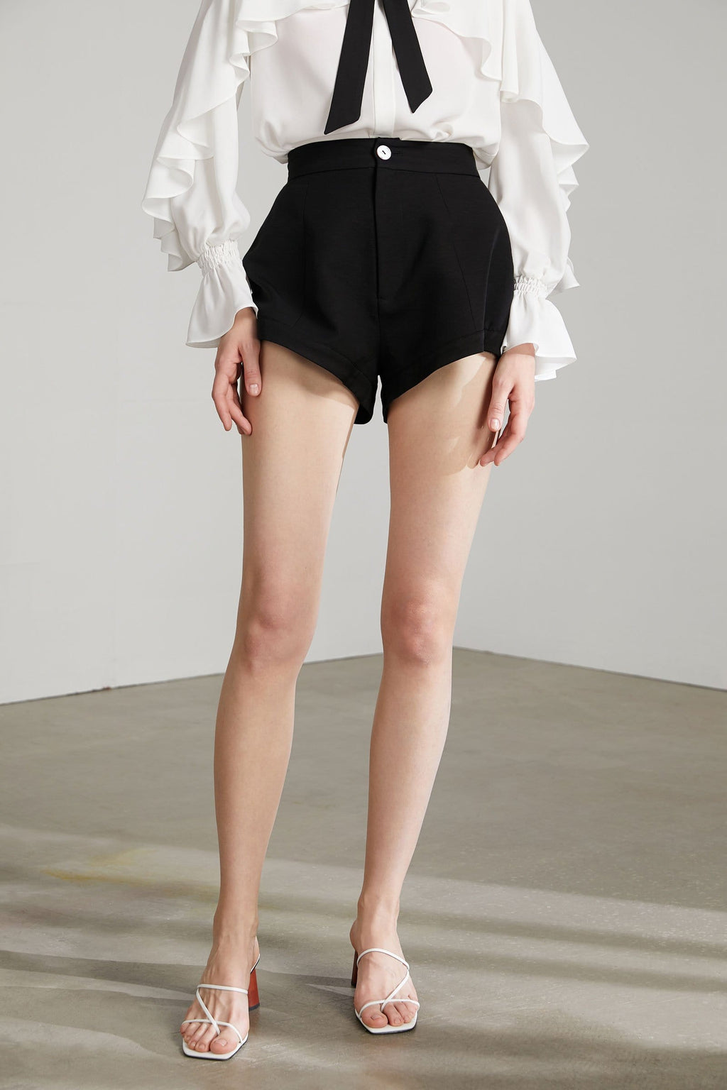 Chevonne Black Shorts