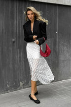 Retro Stripe Slim Fit Blazer
