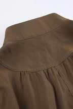 Utility Belted Zip Pocket Jacket