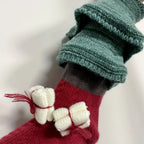 Comfy & Warm Knitted Socks Christmas Colorblock Socks
