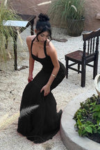 Halter Mermaid Party Dress