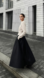 Half Zip Graceful Fuzzy Sweater