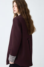 Elegant Mid-Length Office Blazer