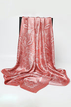Unique Printed Retro Square Silk Scarf