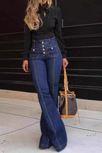 Stretch Slim Fit Flare Jeans