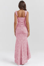 Boned Tailored Mermaid Formal Dress