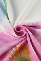 Floral Backless A-line Cami Dress