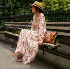 Huntington Floral Boho Maxi Dress FINAL