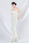 Elegant Sequin Cami Maxi Dress