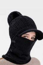 Thermal Fleece Lined Balaclava Hat