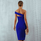 Bandage Dress Dress off the Shoulder Split Tube Top Dress Bandage Dress