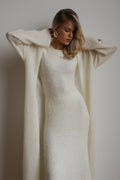 Cardigan Sleeveless Dress Knit Set