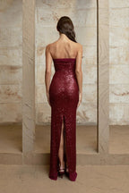 Sequin Fishtail Party Dress