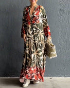 Raquel Timeless Loose Dress with Print Premium Wardrobe Essential