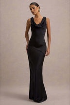 Fishtail Satin Silk Dress