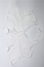 Lace Ruffle Hem Cami Lounge Shorts Set