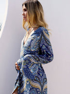 Breezeway Patchwork Tiered Boho Maxi Dress FINAL