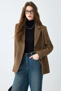 Vintage Inspired Heavy Wool Blazer