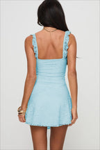 Lace Cami Slim Elegant Mini Dress