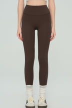 High-Waisted Fleece Lined Sculpting Leggings