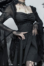 Short Flare Gothic Dress