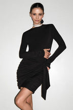 Shirred Bandage Bodycon Birthday Dress