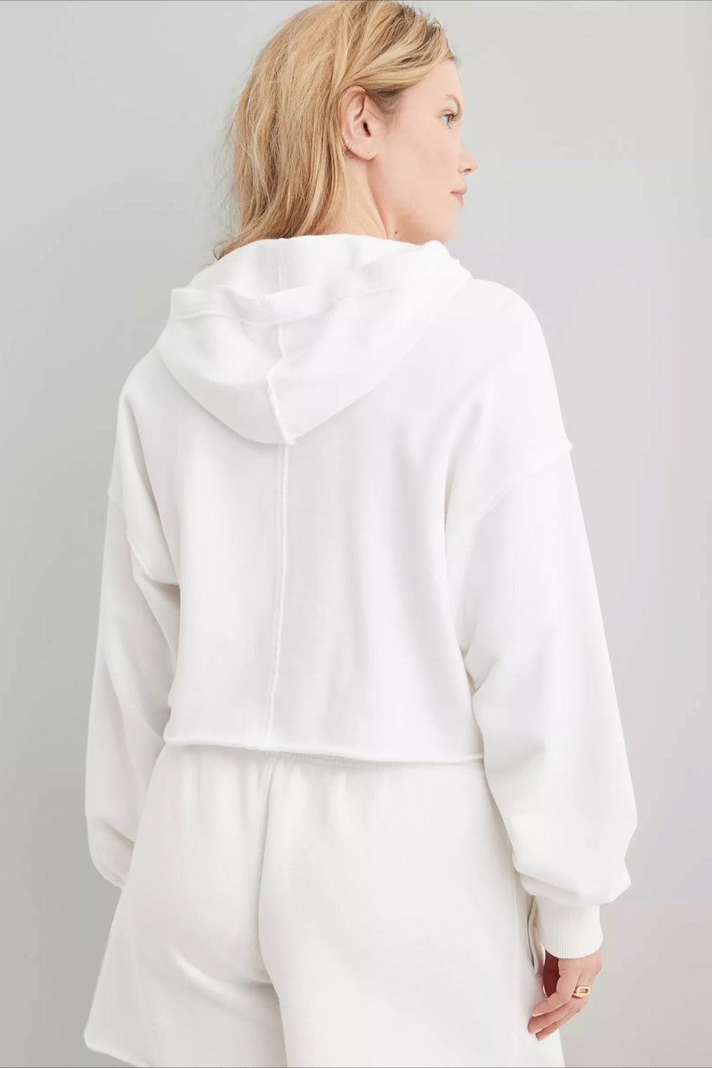 Loose V-neck Fashionable Hoodie