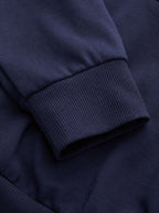 Terry Checks Collar Sweatshirt