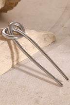 Elegant Polished Stainless Steel Hairpin