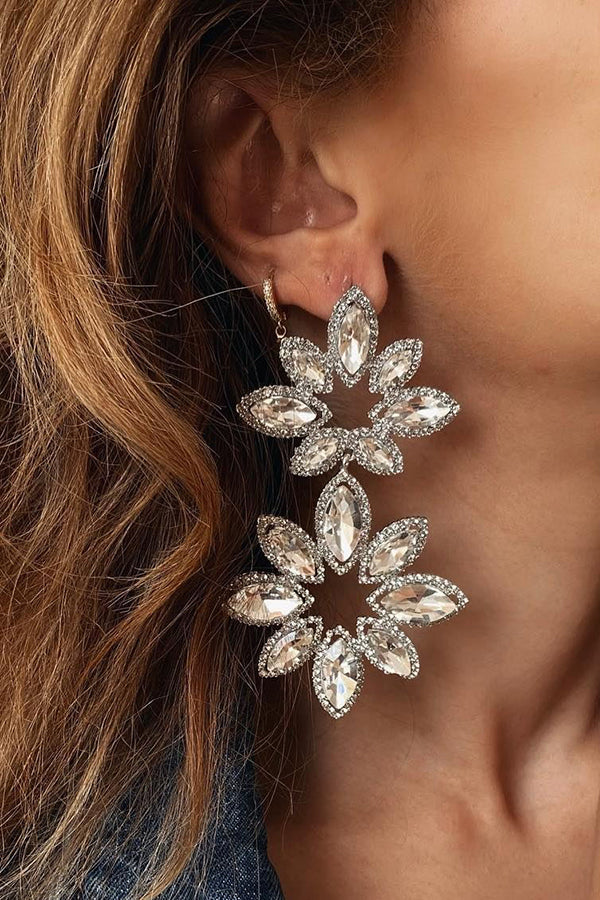 colour Floral Earrings