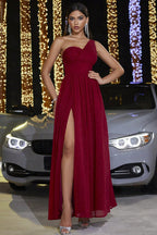 Elegant One-Shoulder Bodycon Party Dress