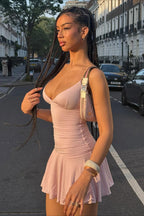 Soft Figure-Flattering Slip Dress