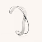 Vintage Geometric Open Bangle Bracelet