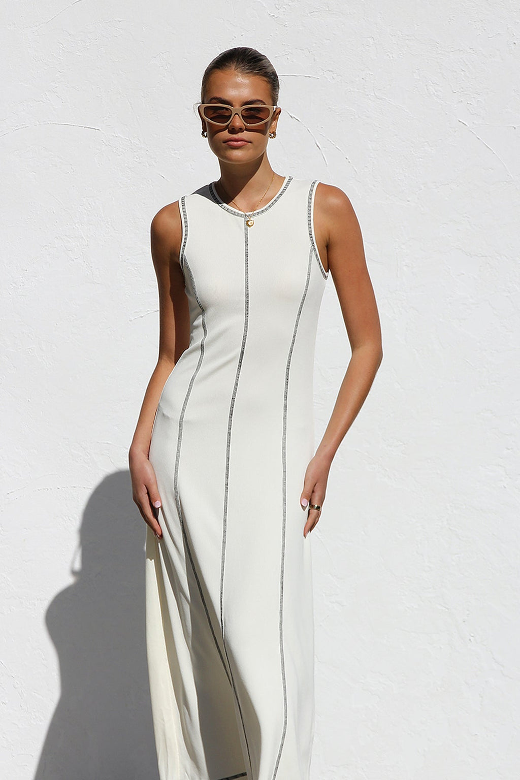 Ofelia Exclusive Dress Cream Evening Wear Edit