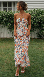 River Maxi Dress Orange