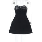 Alarza Mini Dress Black
