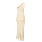 Zuma Assymetrical Dress Yellow