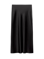 Fishtail Satin Skirt