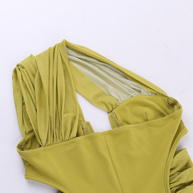 Davina Midi Dress Green