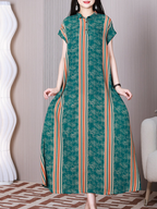Stay With Me Lapel Collar A-line Dress
