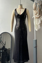 Hexed Bodycon Dress Black
