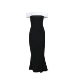 Dublin Off shoulder Dress Black