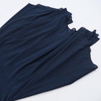 Cosmic Elegance V Neck Dress Blue