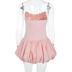 Carnation Mini Dress Pink