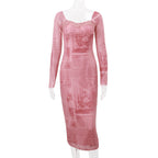 Date Night Dress Pink