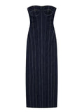 Maeve Denim Midi Dress