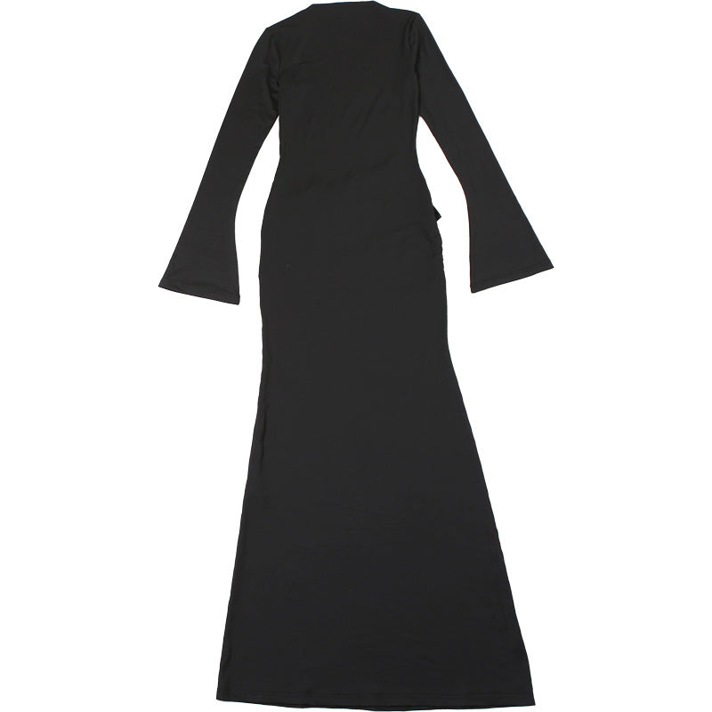 Crimson Embrace dress Black