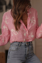 Easygoing Chic Floral Embroidery Top - 2 Colors